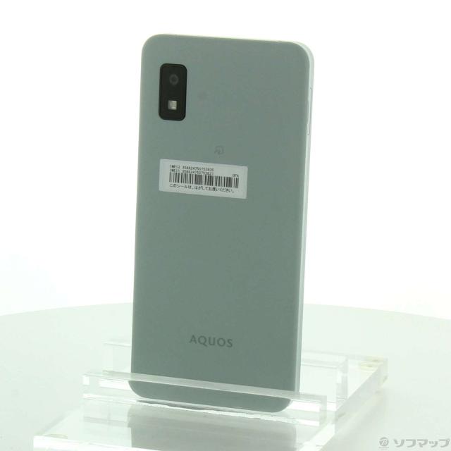 (中古)SHARP AQUOS wish3 64GB グリーン SH-M25 楽天 SIMフリー(258-ud)の通販は