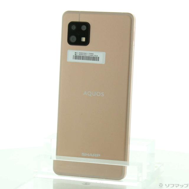 AQUOS sense6 SH-M19 ライトカッパー 128GB SIMフリー
