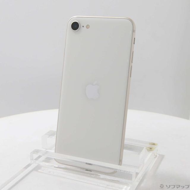 (中古)Apple iPhone SE 第3世代 64GB スターライト MMYD3J/A SIMフリー(251-ud)の通販は