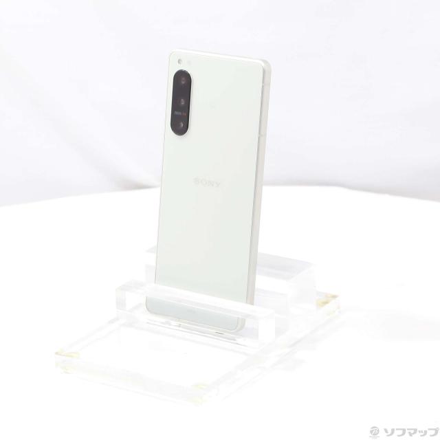 中古)SONY Xperia 5 IV 128GB エクリュホワイト SOG09 au SIM