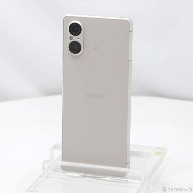 Xperia 5 V SIMフリー版 XQ-DE44 プラチナシルバー 極美品