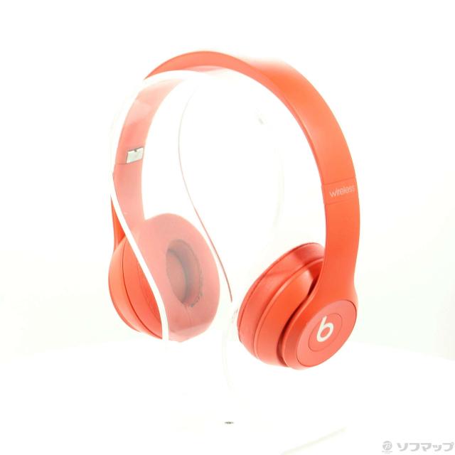 (中古)Beats by Dr. Dre Beats Solo3 Wireless MX472PA/A レッド(348-ud)