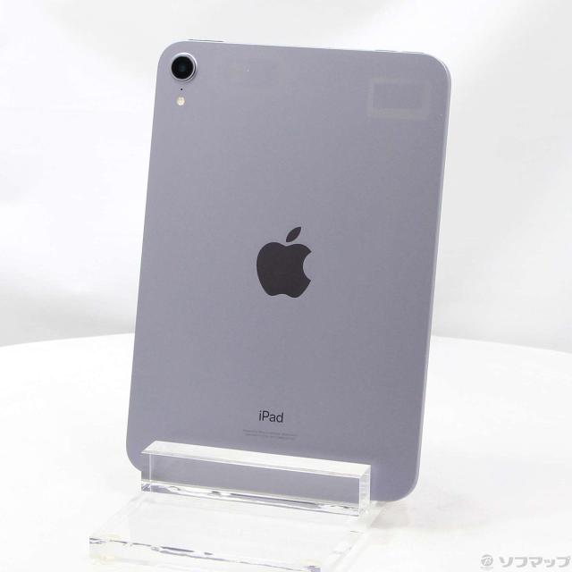 中古)Apple iPad mini 第6世代 64GB パープル 3J366J/A Wi-Fi