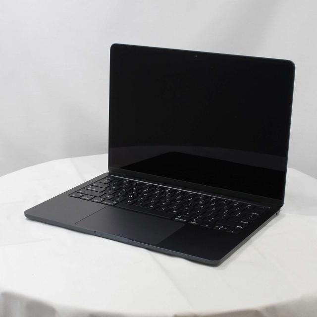 (中古)Apple MacBook Air 13.6-inch Mid-2022 MLY33J/A Apple M2 8コアCPU_8コアGPU 8GB SSD256GB ミッドナイト (12.6 Monterey)(344-ud)の通販は 63,239円