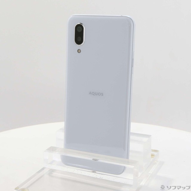 (中古)SHARP AQUOS sense3 plus 128GB ホワイト SH-M11 SIMフリー(276-ud)