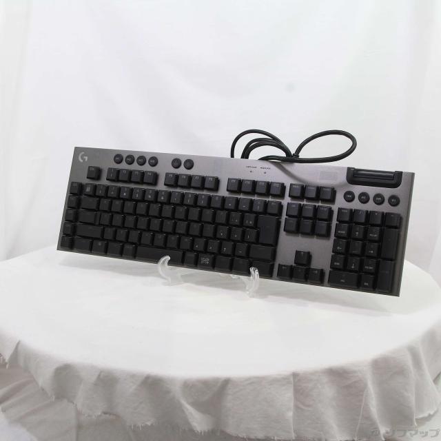 (中古)logicool G813 LIGHTSYNC RGB Mechanical Keyboard Linear G813-LN 赤軸(262-ud)