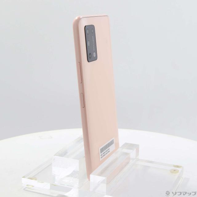 中古)ZTE Libero 5G II 64GB ピンク A103ZT Y!mobile SIMフリー