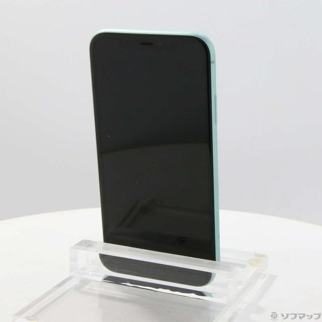 中古)Apple iPhone11 128GB グリーン MWM62J/A SIMフリー(348-ud)