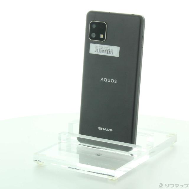 中古)SHARP AQUOS sense4 lite 64GB ブラック ZKME2002BK 楽天