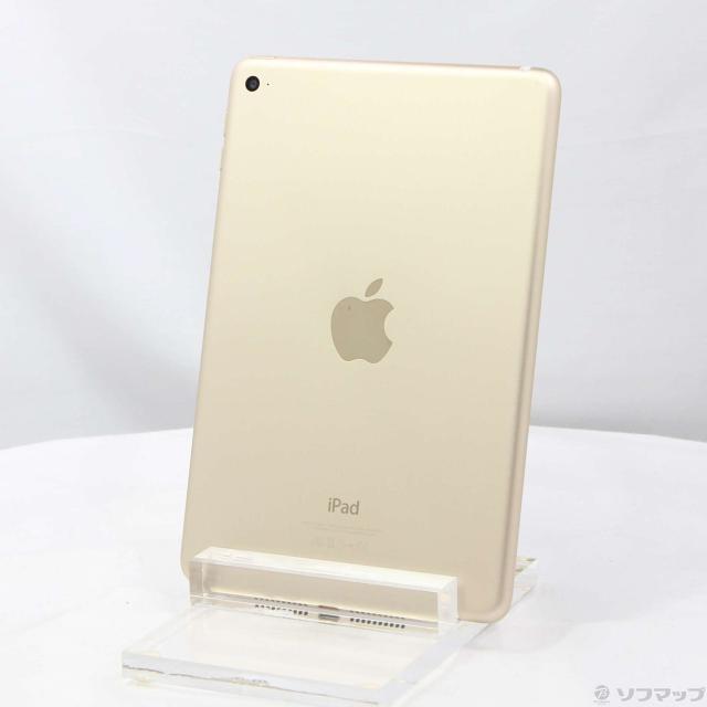 中古)Apple iPad mini 4 64GB ゴールド MK9J2J/A Wi-Fi(344-ud)