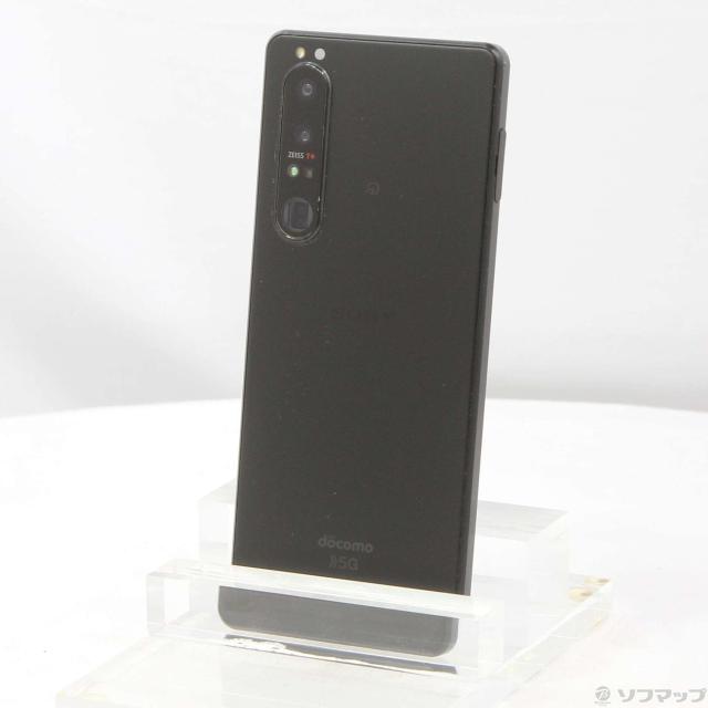 中古)SONY Xperia 1 III 256GB フロストブラック SO-51B docomo