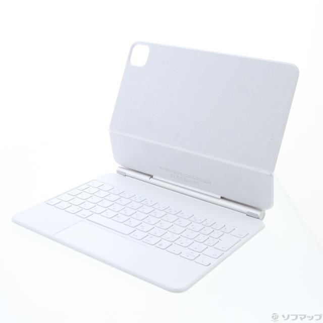 (中古)Apple 11インチ iPad Pro 第3/2/1世代用 Magic Keyboard 日本語 ホワイト MJQJ3J/A(258-ud)の通販は 20,609円