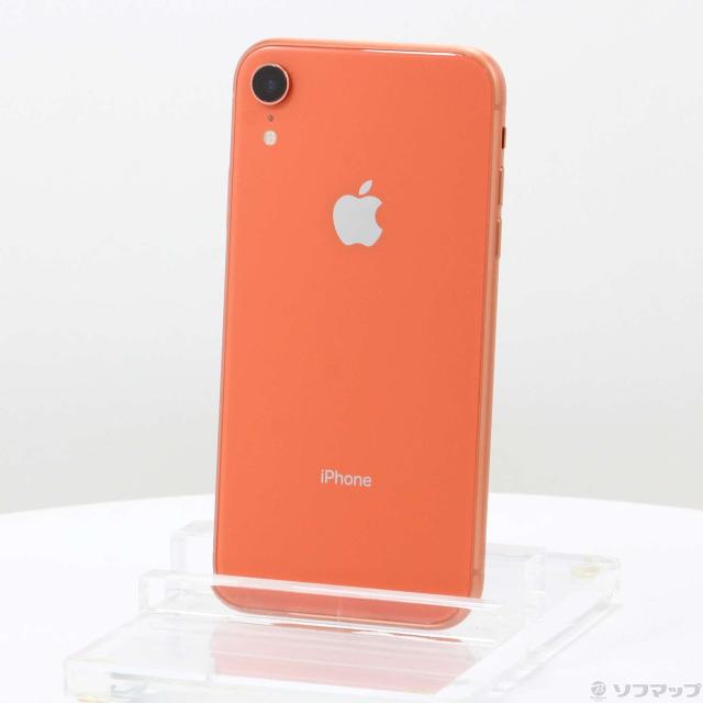 050 iPhone XR 64GB コーラル/新品バッテリー100%シムフリー