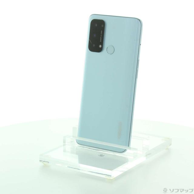 SIMフリー OPPO Reno5 A 128GB アイスブルー 電池良好 中古】 OPPO