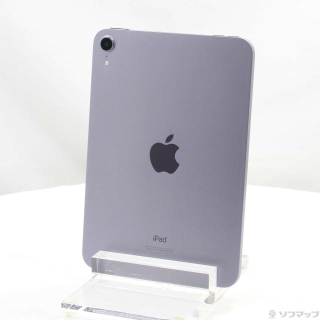 中古)Apple iPad mini 第6世代 64GB パープル MK7R3J/A Wi-Fi