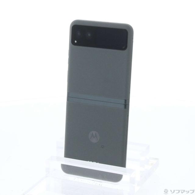 【未使用】motorola razr 40 SIMフリー（セージグリーン） 新品未開封] SIMフリー Motorola razr 40 [8GB/256GB][セージグリーン