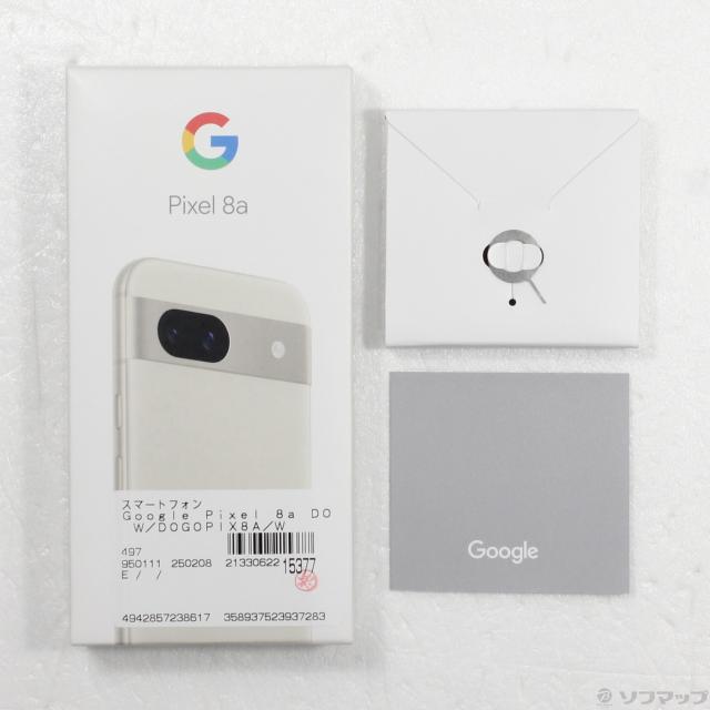 Google Pixel8a docomo ホワイト 買取】Google Pixel8a 128GB ベイ