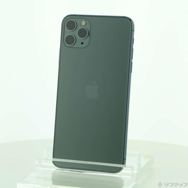 中古)Apple iPhone11 Pro Max 256GB ミッドナイトグリーン 中古)Apple iPhone11 Pro Max 256GB ミッドナイトグリーン