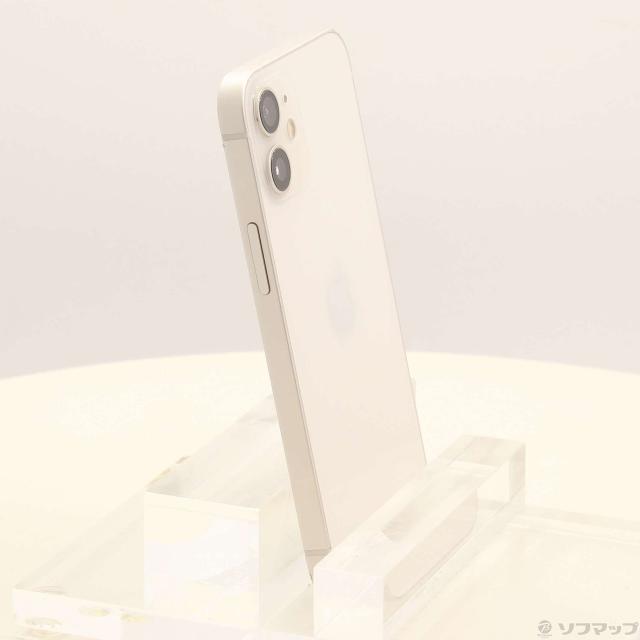 中古)Apple iPhone12 mini 128GB ホワイト MGDM3J/A SIMフリー(348-ud)