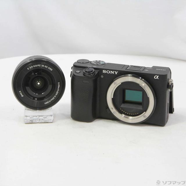 中古)SONY α6400 ILCE-6400L パワーズームレンズキット ブラック