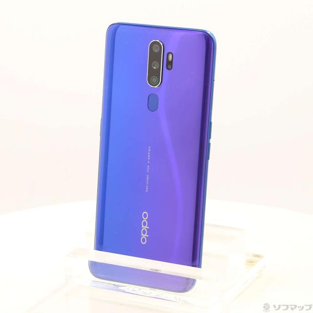 OPPO A5 2020 ブルー SIMフリー 64GB （中古)OPPO OPPO A5 2020 64GB  