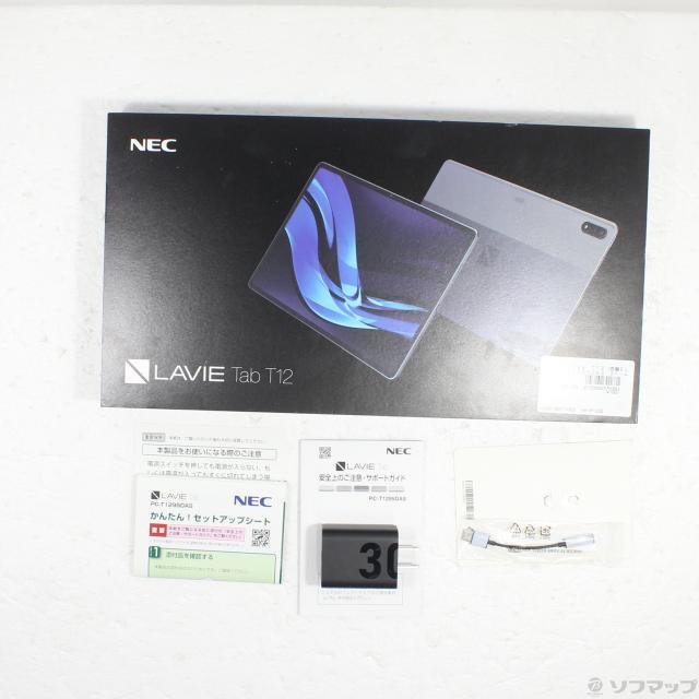 中古)NEC LAVIE Tab T12 T1295/DAS 256GB ストームグレー PC