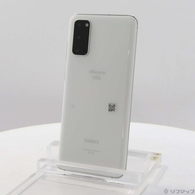 SIMフリー　Galaxy S20 docomo 5G ホワイト SIMフリー Galaxy S20 docomo 5G ホワイト