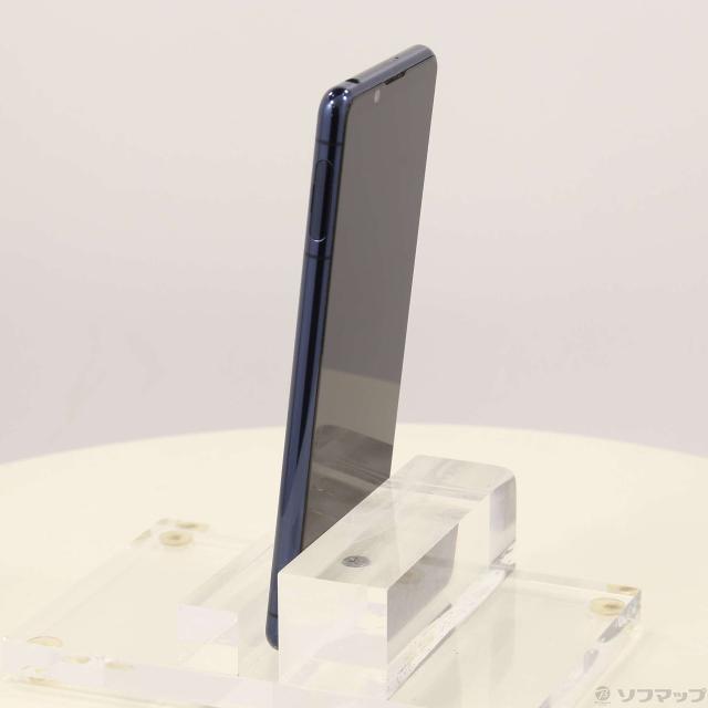 (中古)SONY Xperia 5 II 128GB ブルー SO-52A docomoロック解除SIMフリー(349-ud) 携帯電話本体