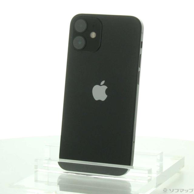 (中古)Apple iPhone12 mini 64GB ブラック NGA03J/A SIMフリー(276-ud)