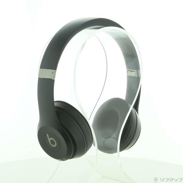 (中古)Beats by Dr. Dre Beats Solo4 オンイヤーワイヤレスヘッドフォン マットブラック MUW23PA/A(344-ud)_3