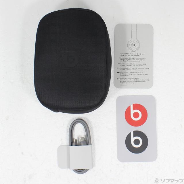 (中古)Beats by Dr. Dre Beats Solo4 オンイヤーワイヤレスヘッドフォン マットブラック MUW23PA/A(344-ud)_4