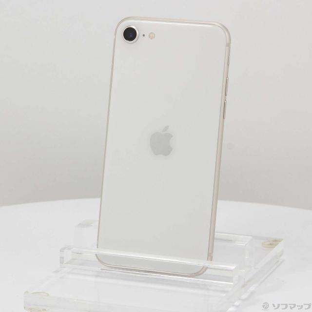 Apple iPhone SE (第3世代)ホワイト 本体64GB SIMフリー（中古