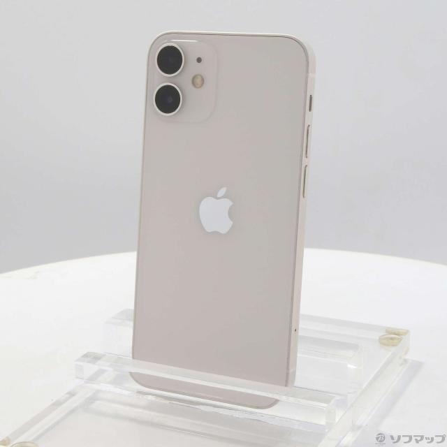 中古)Apple iPhone12 mini 64GB ホワイト MGA63J/A SIMフリー
