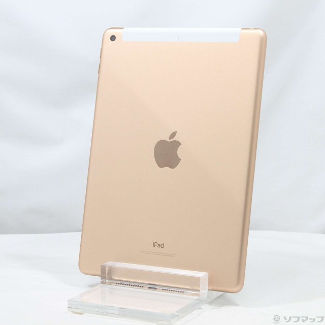 (中古)NTTドコモ iPad 第6世代 32GB ゴールド MRM02J/A docomoロック解除SIMフリー(269-ud)