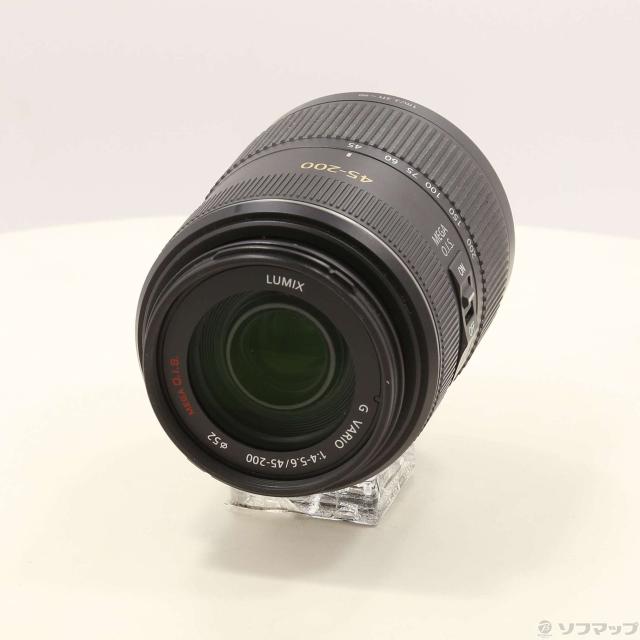 中古)Panasonic LUMIX G Vario 45-200mm F4-5.6 H-FS045200 レンズ μ4 
