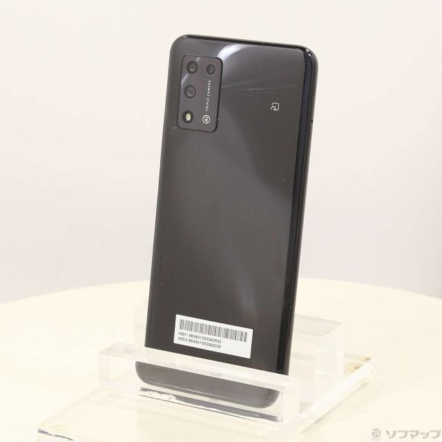 新品同様 Y!mobile Libero 5G IV A302ZT ブラック スマホ ZTE