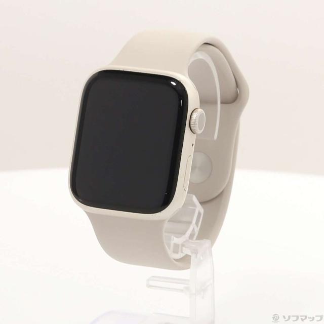 中古)Apple Apple Watch Series 8 GPS 45mm スターライト