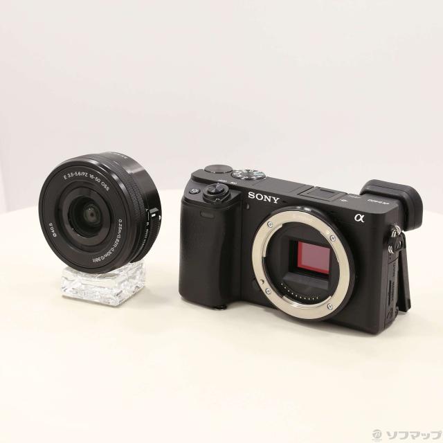 SONY α6400 ILCE-6400L パワーズームレンズキット ブラック(349 SONY α6400 ILCE-6400L パワーズームレンズキット ブラック(349