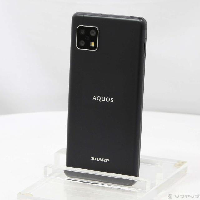中古品 SIMフリー SHARP AQUOS sense4 lite SH-RM15 ブラック