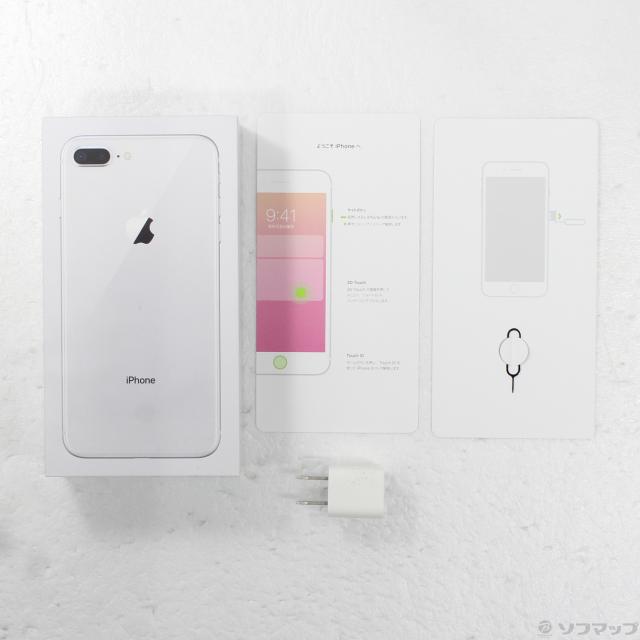 SIMフリー iPhone8 Plus 64GB シルバー SIMロック解除済み