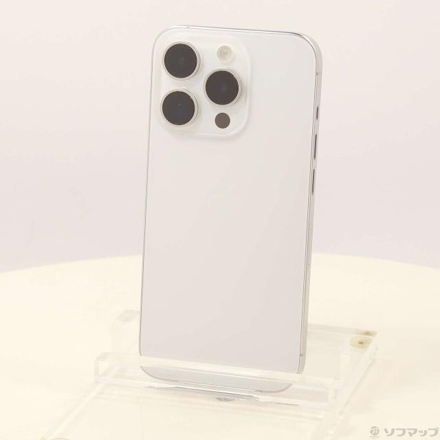 Apple iPhone 15 Pro ホワイト 256GB SIMフリー 中古)Apple iPhone15