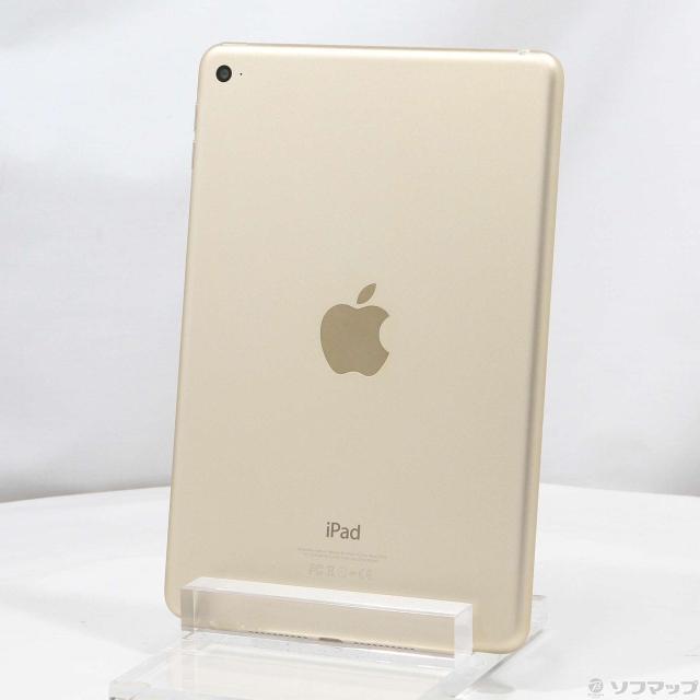 Apple iPad mini 4 16GBゴールド 本体のみ 中古)Apple iPad mini 4 16GB ゴールド MK6L2J/A Wi-Fi(349-ud)