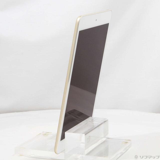 中古)Apple iPad mini 4 16GB ゴールド MK6L2J/A Wi-Fi(349-ud)