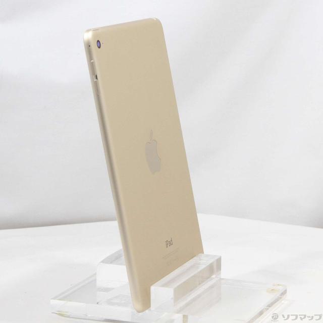 中古)Apple iPad mini 4 16GB ゴールド MK6L2J/A Wi-Fi(349-ud)