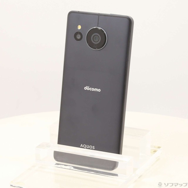(中古)SHARP AQUOS sense7 128GB ブラック SH-53C docomo SIMフリー(262-ud)