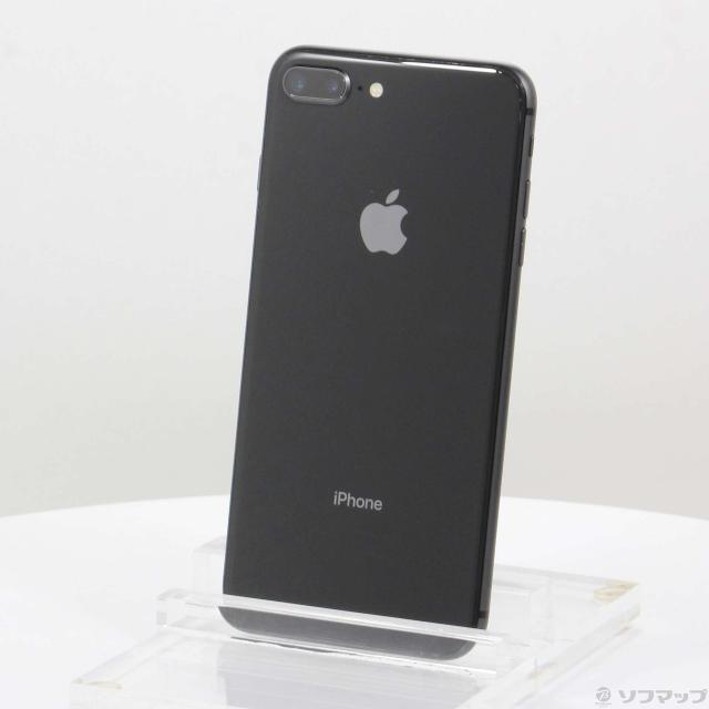 (中古)Apple iPhone8 Plus 256GB スペースグレイ MQ9N2J/A SoftBank(276-ud)