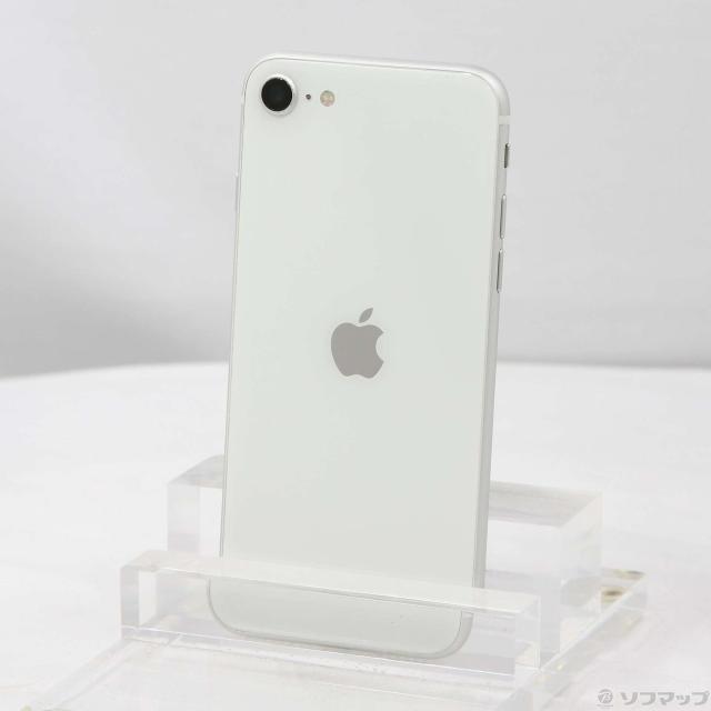 (中古)SoftBank iPhone SE 第2世代 64GB ホワイト MHGQ3J/A SoftBank (ネットワーク利用制限▲)(344-ud)