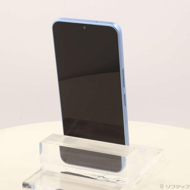 (中古)ZTE Libero 5G IV 128GB ブルー ZESCD1 Y!mobile SIMフリー(348-ud)