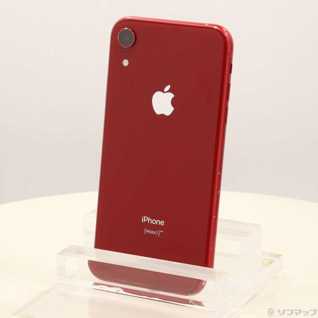 Apple iPhoneXR 64GB プロダクトレッド MT062J/A SIMフリー(258 Apple iPhoneXR 64GB プロダクトレッド MT062J/A SIMフリー(258