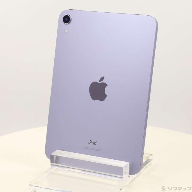 中古)Apple iPad mini 第6世代 256GB パープル MK7X3J/A Wi-Fi